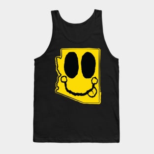 Arizona Happy Face with tongue sticking out Tank Top